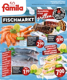 famila Nordost Prospekt für Ahrensburg: "Fischmarkt", 2 Seiten, 22.07.2024 - 03.08.2024