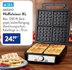 Waffeleisen XL Angebote von AMBIANO bei ALDI SÜD Pulheim für 24,99 €