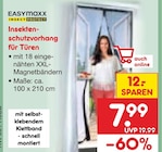 Insektenschutzvorhang für Türen im Angebot bei Netto Marken-Discount in Pinneberg Insektenschutzvorhang für Türen Angebote von EASYmaxx bei Netto Marken-Discount Pinneberg für 7,99 €