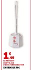 Ensemble WC en promo chez Super U Poitiers à 1,49 €