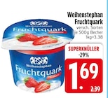 Fruchtquark im EDEKA Prospekt Fruchtquark von Weihenstephan im aktuellen EDEKA Prospekt für 1,69 €