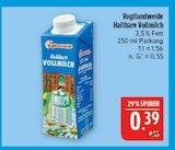 Haltbare Vollmilch Angebote von Vogtlandweide bei Marktkauf Leipzig für 0,39 €