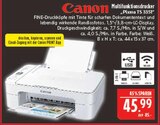 Multifunktionsdrucker Pixma TS 3351 Angebote von Canon bei Marktkauf Hof für 45,99 €