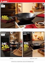 Offre Wok dans le catalogue Carrefour du moment à la page 34