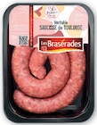 Saucisse de Toulouse - LES BRASÉRADES - U Express à Ajaccio Saucisse de Toulouse - LES BRASÉRADES en promo chez U Express Ajaccio à 4,59 €