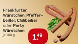 Frankfurter Würstchen, Pfefferbeißer, Chilibeißer oder Party Würstchen Angebote bei Akzenta Erkrath für 1,49 €