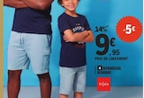 Bermuda Homme - TISSAIA dans le catalogue E.Leclerc