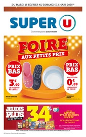 Chaussures Angebote im Prospekt "FOIRE AUX PETITS PRIX" von Super U auf Seite 1