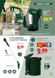 Offre Tuyau D'arrosage Extensible dans le catalogue Lidl du moment à la page 21