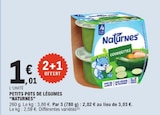 Petits pots de légumes - Naturnes - E.Leclerc Petits pots de légumes - Naturnes à 1,01 € dans le catalogue E.Leclerc