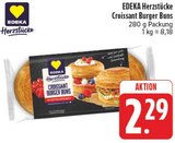 Croissant Burger Buns Angebote von EDEKA Herzstücke bei EDEKA Freiberg für 2,29 €