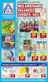Bureau Angebote im Prospekt "NOS ARRIVAGES VACANCES JUSQU'À -34%" von Aldi Bureau Angebote im Prospekt "NOS ARRIVAGES VACANCES JUSQU'À -34%" von Aldi auf Seite 1