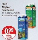 Allgäuer Frischmilch von Stich im aktuellen V-Markt Prospekt für 0,99 €