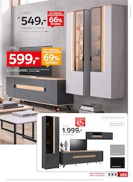 Wohnwand im XXXLutz Möbelhäuser Prospekt Wohnwand im XXXLutz Möbelhäuser Prospekt NR.1 BEIM PREIS auf S. 9
