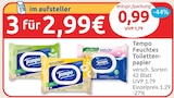 Feuchtes Toilettenpapier von Tempo im aktuellen budni Prospekt