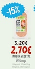 Jambon Végétal - WHEATY - Naturalia Jambon Végétal - WHEATY à 2,70 € dans le catalogue Naturalia