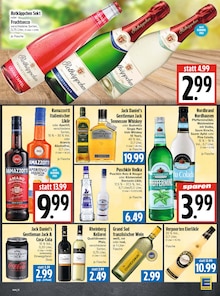 Jack Daniels im EDEKA Prospekt "Aktuelle Angebote" mit 20 Seiten (Gießen)