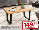 Couchtisch Latina im Segmüller Prospekt Couchtisch Latina im aktuellen Segmüller Prospekt für 149,99 €