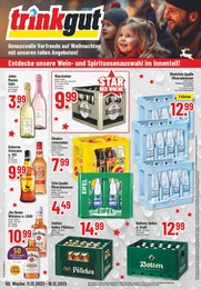 Trinkgut Prospekt für Grevenbroich mit 8 Seiten Trinkgut Prospekt für Grevenbroich: "Aktuelle Angebote", 8 Seiten, 11.12.2023 - 16.12.2023