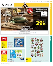 Promotion Lessive Liquide dans le prospectus Carrefour Market, valable du 18/11/2025 au 30/11/2025 Promo Lessive Liquide dans le catalogue Carrefour Market du moment à la page 11