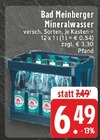 Aktuelles Mineralwasser Angebot bei E center in Duisburg ab 6,49 €