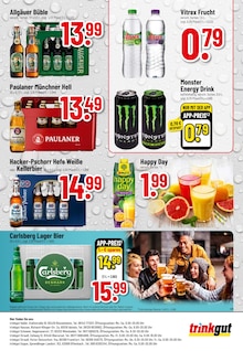 Energydrink im Trinkgut Prospekt "Aktuelle Angebote" mit 8 Seiten (Oberursel (Taunus))