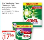 Waschmittel Pulver, Flüssig oder Pods im Angebot bei GLOBUS in Kaiserslautern Waschmittel Pulver, Flüssig oder Pods Angebote von Ariel bei GLOBUS Kaiserslautern für 17,99 €