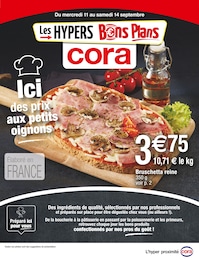 Prospectus Cora à Verdun, "Ici des prix aux petits oignons", 8 pages, 11/09/2024 - 14/09/2024