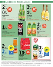 Promos Jus d'ananas dans le catalogue "UN RÉVEILLON GOURMAND à prix E.Leclerc" de E.Leclerc à la page 34