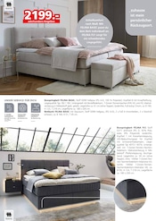 Aktueller Segmüller Prospekt mit Bett, "Musterring", Seite 18