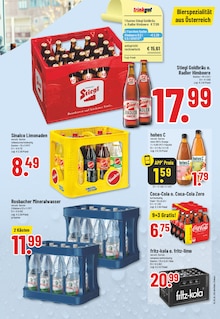 Coca Cola im EDEKA Prospekt "Aktuelle Angebote" mit 24 Seiten (Hückelhoven)