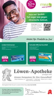 mea - meine apotheke Prospekt der KW 24 "Unsere Juni-Angebote" Aktueller mea - meine apotheke Prospekt "Unsere Juni-Angebote" Seite 1 von 4 Seiten