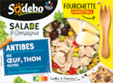SALADE ANTIBES SODEBO - SODEBO en promo chez Auchan Supermarché SALADE ANTIBES SODEBO - SODEBO dans le catalogue Auchan Supermarché