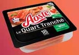 Quart de jambon sec nature 18 tranches offre plaisir - Aoste dans le catalogue Intermarché