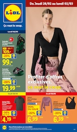 Prospectus Lidl à Lexy, "Ça vaut le coup.", 35 pages, 26/02/2026 - 02/03/2026