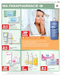 Prix et réduction Lait Bébé dans le prospectus Carrefour en cours Offre Lait Bébé dans le catalogue Carrefour du moment à la page 9