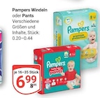 Windeln oder Pants im Angebot bei GLOBUS in Homburg Windeln oder Pants Angebote von Pampers bei GLOBUS Homburg für 6,99 €