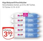 Babysanft Feuchttücher bei GLOBUS im Prospekt "" für 3,99 €