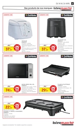 Prix et réduction Petit électroménager cuisine dans le prospectus Intermarché Hyper en cours Offre Petit électroménager cuisine dans le catalogue Intermarché Hyper du moment à la page 37