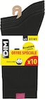 Lot de 10 paires de chaussettes ECODIM - DIM dans le catalogue Intermarché Hyper