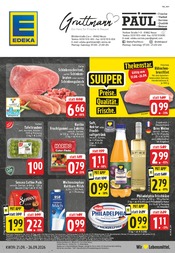 EDEKA Discounter Prospekt der aktuellen Woche mit 28 Seiten, gültig von 21.09.2026 bis 26.09.2026, in Kaarst und Umgebung Aktueller EDEKA Discounter Prospekt in Kaarst und Umgebung, "Aktuelle Angebote" mit 28 Seiten, 21.09.2026 - 26.09.2026