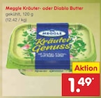 Kräuter- oder Diablo Butter im Angebot bei Netto Marken-Discount in Koblenz Kräuter- oder Diablo Butter Angebote von Meggle bei Netto Marken-Discount Koblenz für 1,49 €