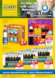 Netto Marken-Discount Prospekt für Hannover mit 2 Seiten Netto Marken-Discount Prospekt für Hannover: "DER ORT, AN DEM DU IMMER AUSGEZEICHNETE PREISE FINDEST.", 2 Seiten, 13.07.2026 - 18.07.2026