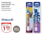 Tintenlöscher Super Sheriff im Angebot bei GLOBUS in Pirmasens Tintenlöscher Super Sheriff Angebote von Pelikan bei GLOBUS Pirmasens für 1,99 €