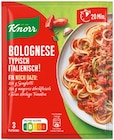 Fix Bolognese oder Ofen-Makkaroni von Knorr im aktuellen Penny Prospekt für 0,49 €