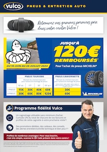 Prospectus Vulco à Rocbaron, "DÉPARTS EN VACANCES", 8 pages de promos valables du 12/06/2024 au 27/07/2024