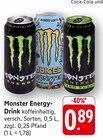 Aktuelle Coca Cola Angebote bei E center in Böblingen Aktuelles Monster Energy-Drink Angebot bei E center in Böblingen ab 0,89 €