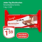 Blockkuchen Angebote von Jeden Tag bei GLOBUS Trier für 1,59 €