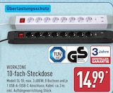 10-fach-Steckdose von Workzone im aktuellen ALDI Nord Prospekt für 14,99 €