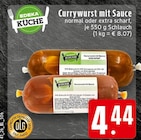 EDEKA - Currywurst mit Sauce Angebot im Prospekt Currywurst mit Sauce bei EDEKA im Prospekt "" für 4,44 €